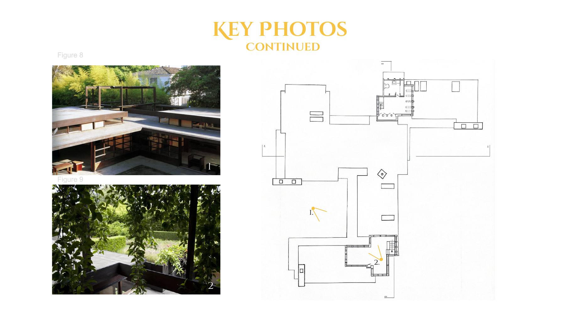 Further analytical sheet from the Schindler Chace House study