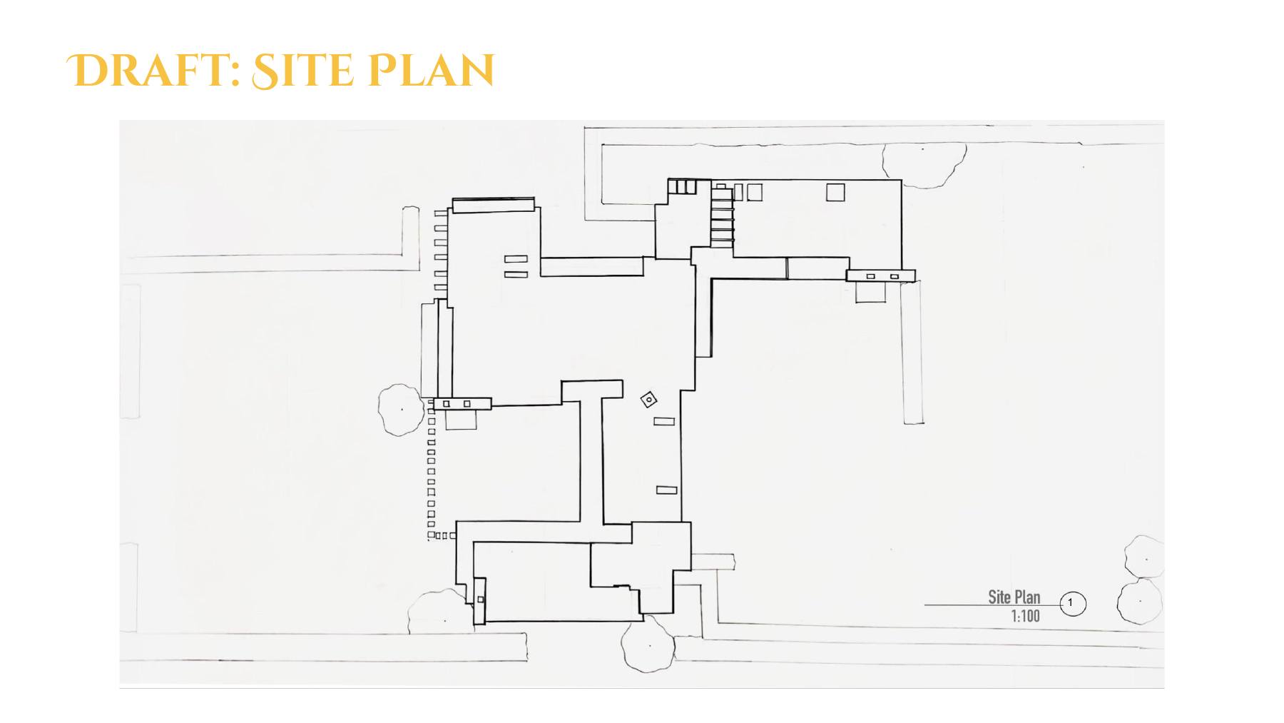 Further sheet from the Schindler Chace House study